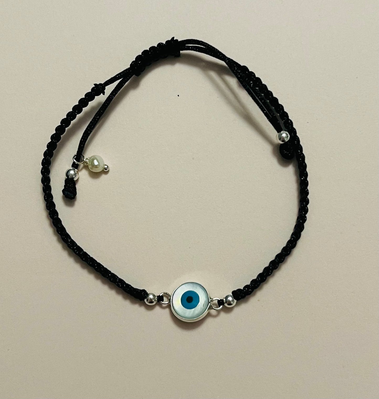 Evil Eye Protection Braided Bracelet Media 1 of 2